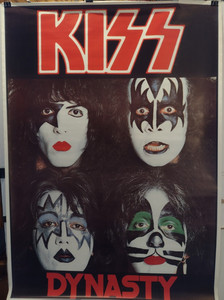 KISS Dynasty US盤 1979年 NBLP 7152 ポスター付 Backwood Records : Kiss Dynasty US Orig. LP POSTER INSERT | Used