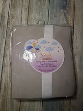 Baby Crib Sheet Comfy Douillet Gray Jersey Knit Crib Sheet Brand New In Package