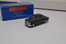 B-T MODELS / BASE-TOYS - 1960'S STYLE CAR - BLACK PAINT - 1/76 SCALE MODEL  C702