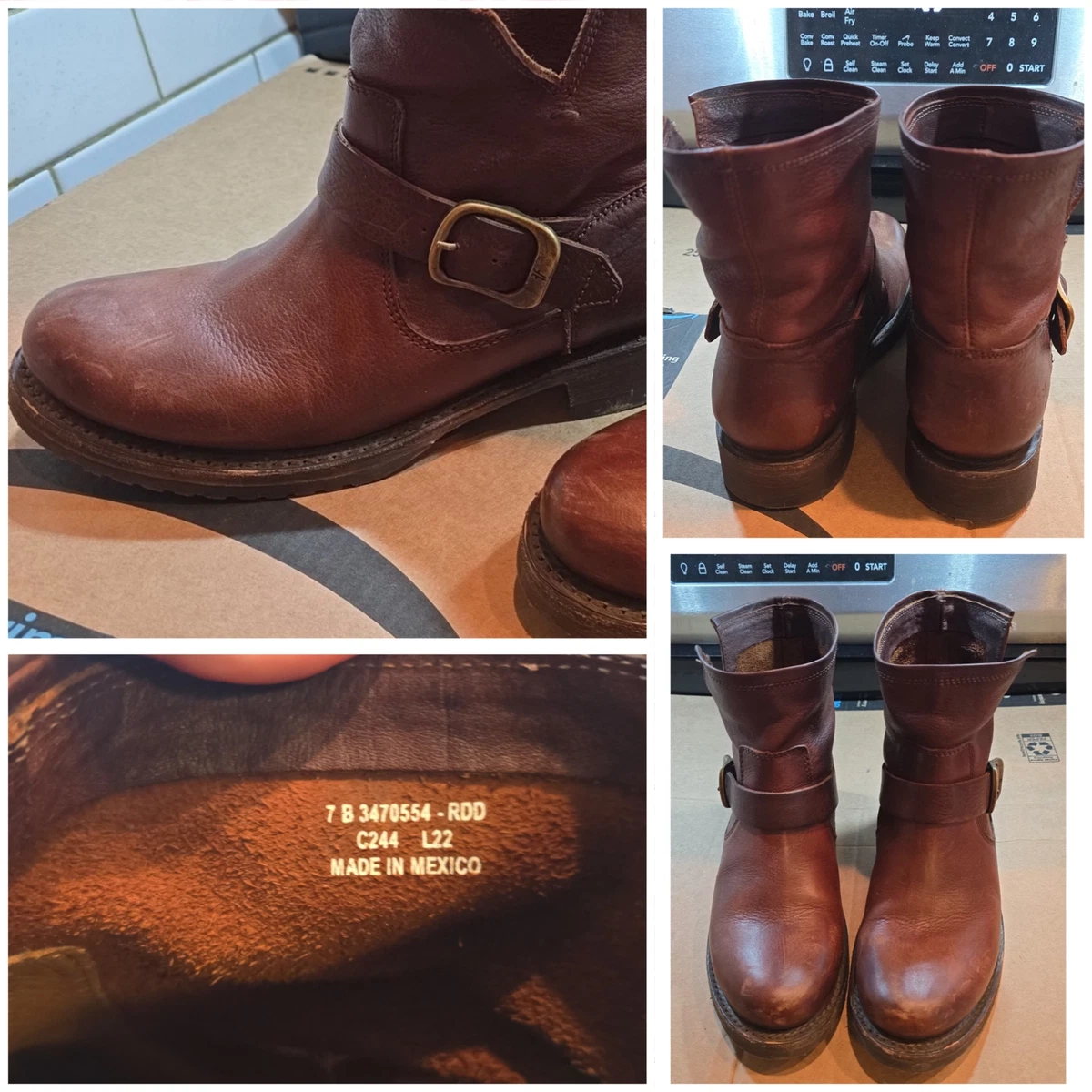 Frye Veronica Boots for Women Brown for sale | eBay