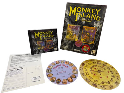 PC-Spiel (Retrogame) ''Monkey Island: Special Edition'' BigBox, Sammler - Sehr Gut