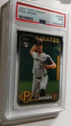 2024 Topps Update Series - Paul Skenes #US100 (RC) PSA 9