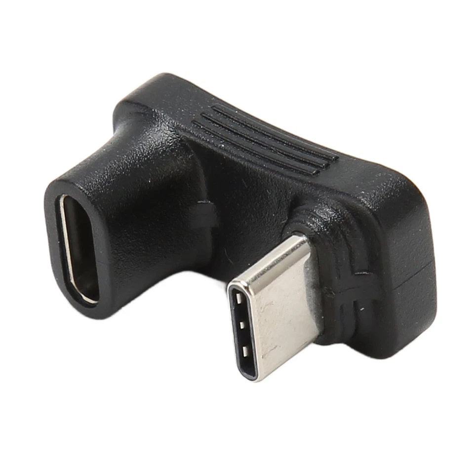 3x Type C Male To Female Adapter U Shaped 100W 10Gbps 4K Supported 180° USB C Ad - Image 4 of 4