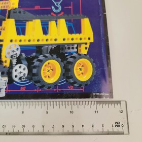 Vintage LEGO Technic Instruction Manual 8460 Pneumatic Crane Truck 1995