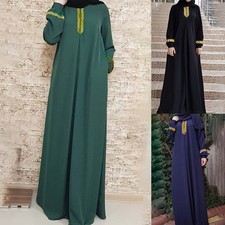 Comfy Daily Vacation.party Dress Muslim Dresses Abaya Prayer Maxi Dress