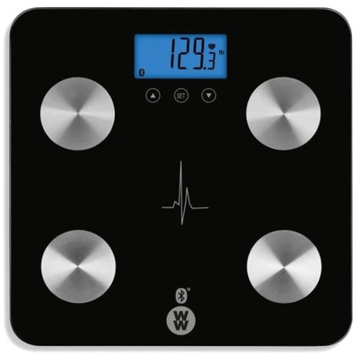 Weight Watcher Bluetooth Heart Rate Scale, Measure Body Fat, Muscle Mass & Water