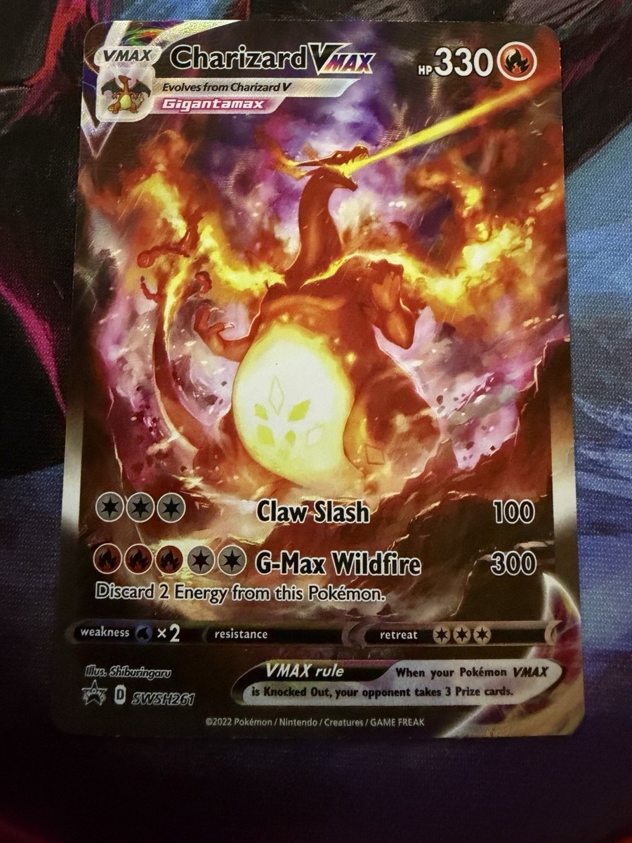Pokémon TCG Charizard VMAX SWSH261 | eBay