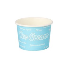 50 Eisbecher, Pappe rund 100 ml Ø 7,5 cm · ...