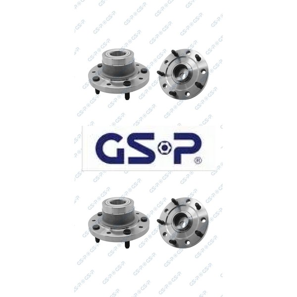 2X Radlagersatz GSP 9245015 2 Radlager Satz Links Rechts Hinterachse FüR Ford-image