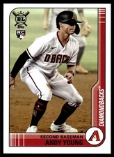 2021 Topps Big League Andy Young RC RC Arizona Diamondbacks #139 10805