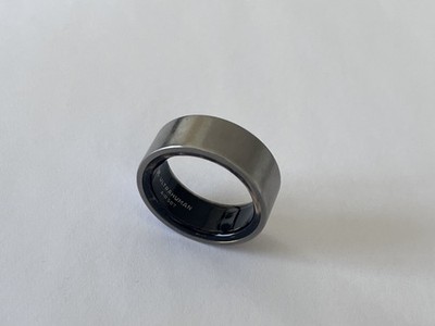 Ultrahuman Ring AIR - Size 7, Silver Titanium, charger included