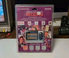 Audiovox Satellite Radio Shuttle Receiver SIRPNP3 Sirius Car Home Silver Sealed