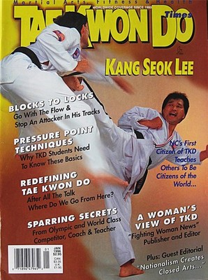 1/96 TE KWON DO TIMES MAGAZINE KANG SEOK LEE KOREAN KARATE KUNG FU MARTIAL ARTS