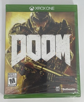 Doom (Microsoft Xbox One, 2016) Brand New Sealed Physical Disc Retail Copy