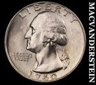 1940-D Silver Washington Quarter - Choice Gem Brilliant Unc++++ Key Date  #M9472