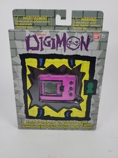 Bandai Digimon Digivice Virtual Pet Monster Handheld Game - Translucent Purple