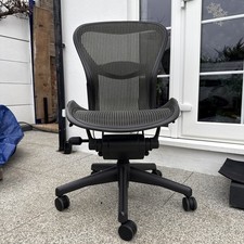 Herman Miller Aeron Chair Size B  *£220 CASH* - Brand New Lumbar, Foam- Delivery