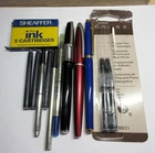 Job lot Vintage FOUNTAIN PENS & Ink Cartridges - Cross, Elysee, Modele Recife