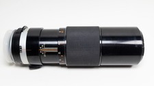 Vintage Tamron 300mm f/5.6 M42 mount telephoto lens with Pentax K-mount adapter