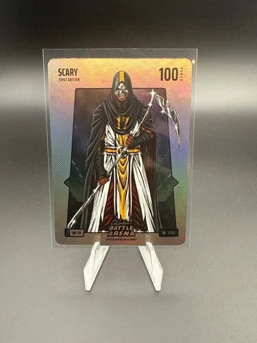 2026 BoBA Battle Arena Silver Steel Battlefoil SP SBF-1113 Scary Terry McLaurin