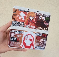 NERV EVA-02 Nintendo New 3DS console parts Faceplates Cover Replacement Shell
