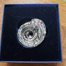 SCS Wonders of the Sea Swarovski Crystal 2007 Spiral Top Shell Figurine Gift