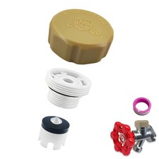 ASSE 1019-A Outdoor Faucet Repair Kit with Teflon Tape, Vacuum Breaker