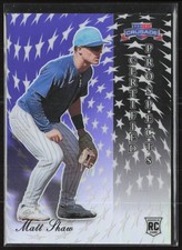 2025 Crusade Matt Shaw Certified Prospects Purple /149 #29 RC Chicago Cubs