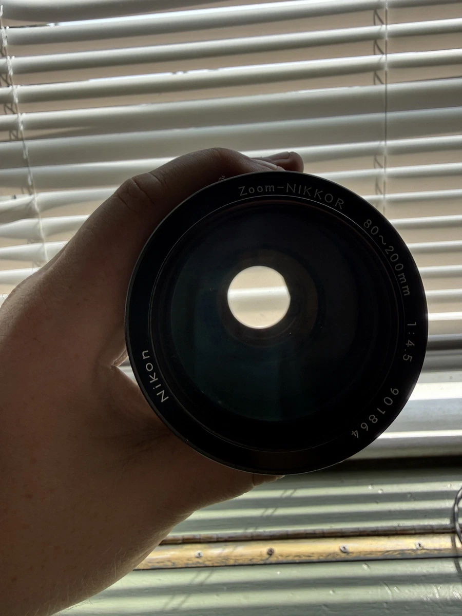 Nikon f/4.5 Camera Lenses 80-200mm Focal for sale - eBay
