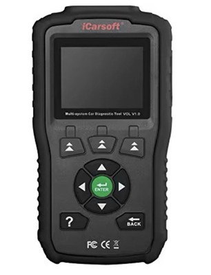 iCarsoft VOL V1.0 Scanner for Volvo Saab OBD2 ABS SRS Oil Reset Diagnostic Tool