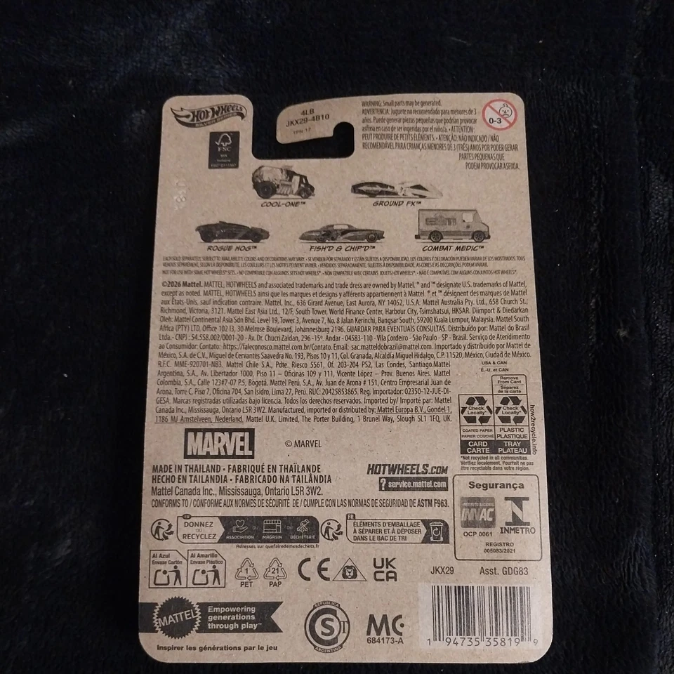 Hot Wheels Silver Series Marvel Spiderman Combat Medic 5/5 Foto 2 de 4