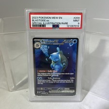 2023 Pokemon Mew En Blastoise ex Special Illustration Rare 200/165 PSA 9 Mint#ML
