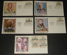 COLORANO #1838-1841, 1841a AMERICAN ARCHITECTURE ISSUE FDC SET OF 5