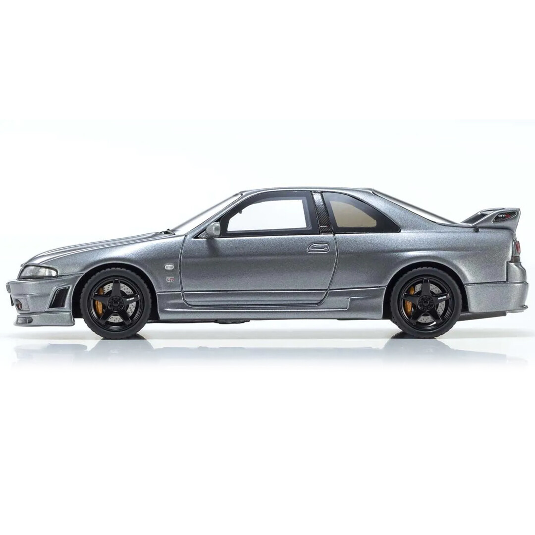 NEW Kyosho 1/43 Nissan Skyline GT-R R33 NISMO Diecast Gray Car | eBay