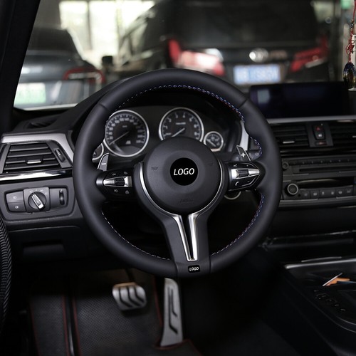 M3/M4 Steering wheel For BMW F30 F20 F25 F32 F48 Leather Cover sports paddle - Bild 8 von 16