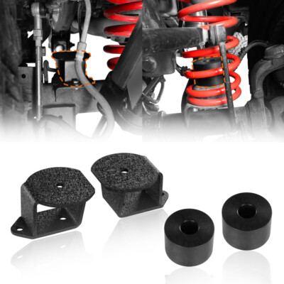 Hooke Road 2.5'' Front Rear Bump Stop Extension Spacer Fit Jeep Wrangler JK 07-18