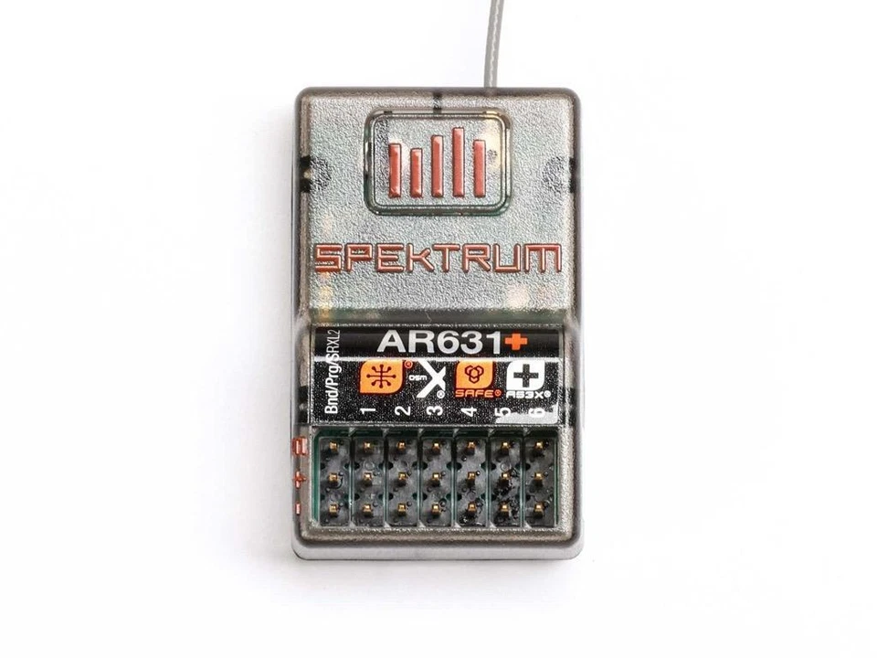 Spektrum AR631+ DSMX 6-Channel AS3X+ SAFE Receiver : SPM-1031 - Image 3 of 3