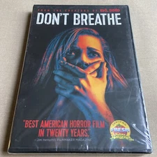 Don't Breathe (DVD, 2016) Thriller Jane Levy Stephen Lang Dylan Minnette NEW +