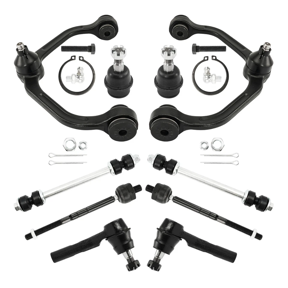 6/10Pcs Front Control Arm Ball Joint Tie Rod for Ford Ranger Mazda B2300 B2500 - Image 2 of 4