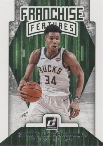 2019-20 Donruss Optic GIANNIS ANTETOKOUNMPO Silver Holo Prizm #81