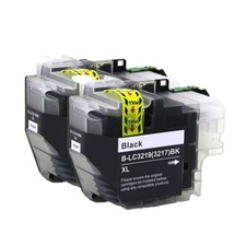 2 LC3219 XL / LC3217 XL Black Ink Cartridge Fits For Brother MFC-J5330DW J6530DW