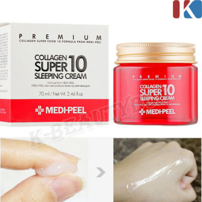 MEDI PEEL Collagen Super 10 Sleeping Cream 70ml Night Cream Collagen Cream NEW