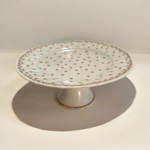 Cake Stand Plate Graf Hennenberg Porzellan 1777 German Democratic Republic