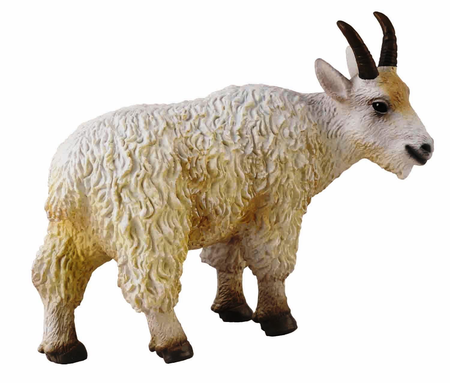 TIERSAMMLUNG MOUNTAIN GOAT NANNY BERGZIEGE 88377 WILD LIFE
