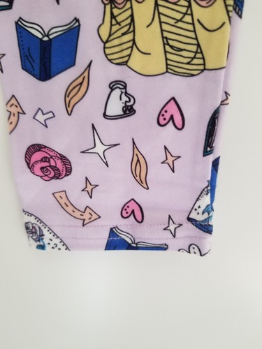 Girl's Lavender Princess Graphics Leggings/ Jeggings NWOT Size 5 T #48 - Picture 3 of 6