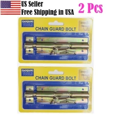 (2 Pcs) Barrel Bolt Lock Heavy Duty Slide Door Latch Lock BRONZE Sliding 4.5"