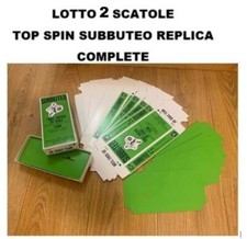 LOTTO 2 SCATOLE SUBBUTEO Top Spin REPLICA