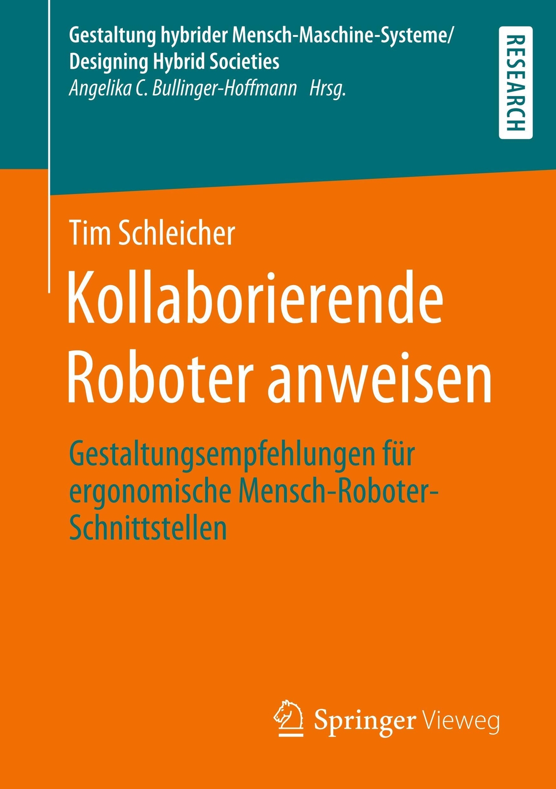 Thumbnail - Kollaborierende Roboter Anweisen Tim Schleicher Taschenbuch Paperback