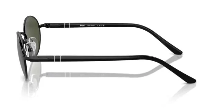 Persol 0PO1018S 107831 黑色/绿色椭圆形 55 毫米女式太阳镜 — 第 3/4 张图片