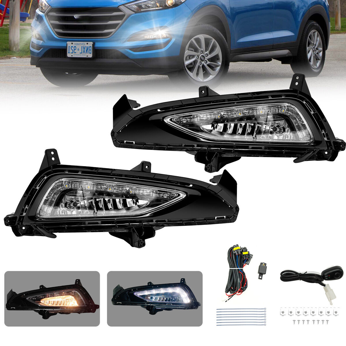Headlamp and Fog Lamp Kit | HYUNDAI TUCSON 2018 Headlamp and Fog Lamp Kit | HYUNDAI TUCSON 2018